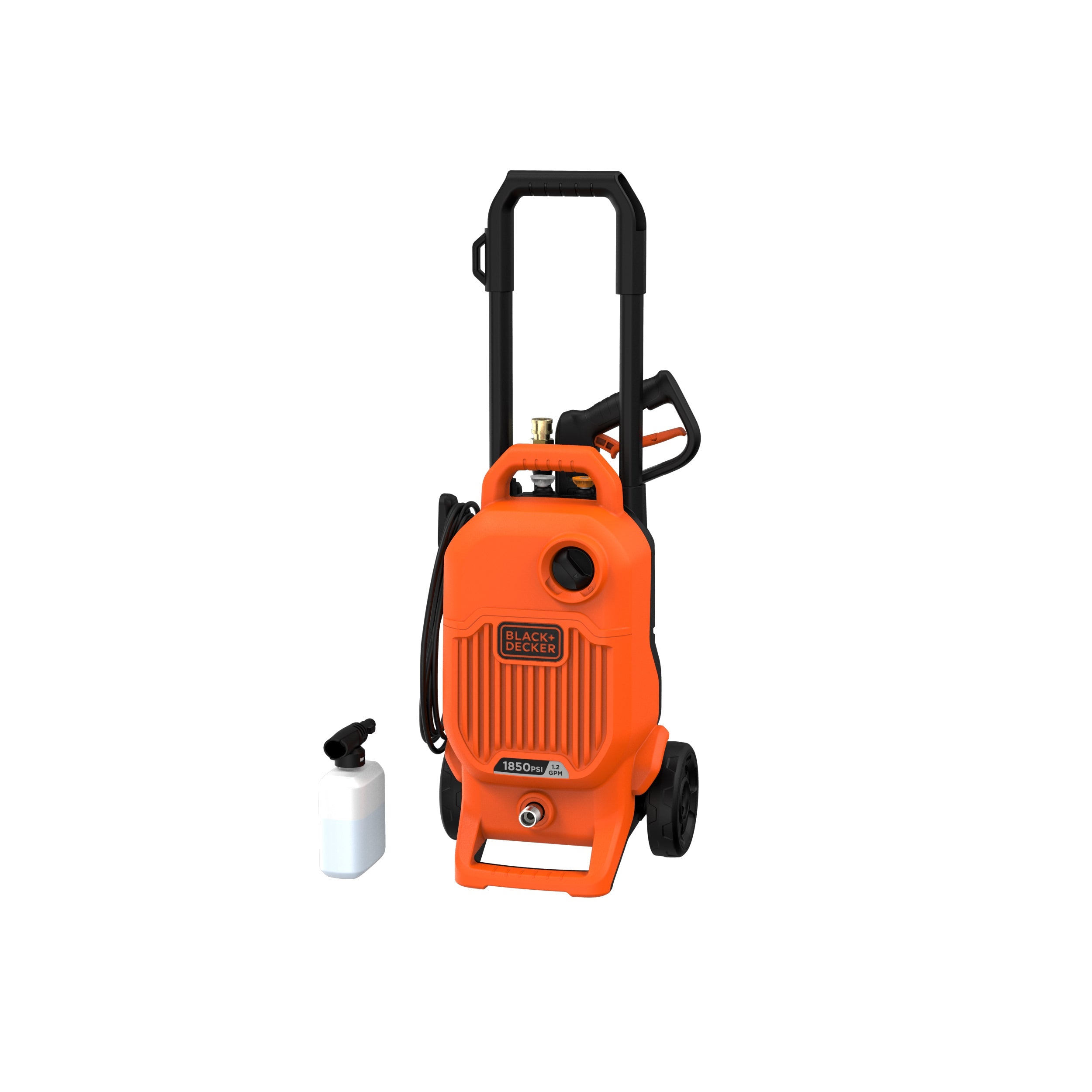 1,850 MAX psi* 1.2 gpm* Electric Cold Water Pressure Washer