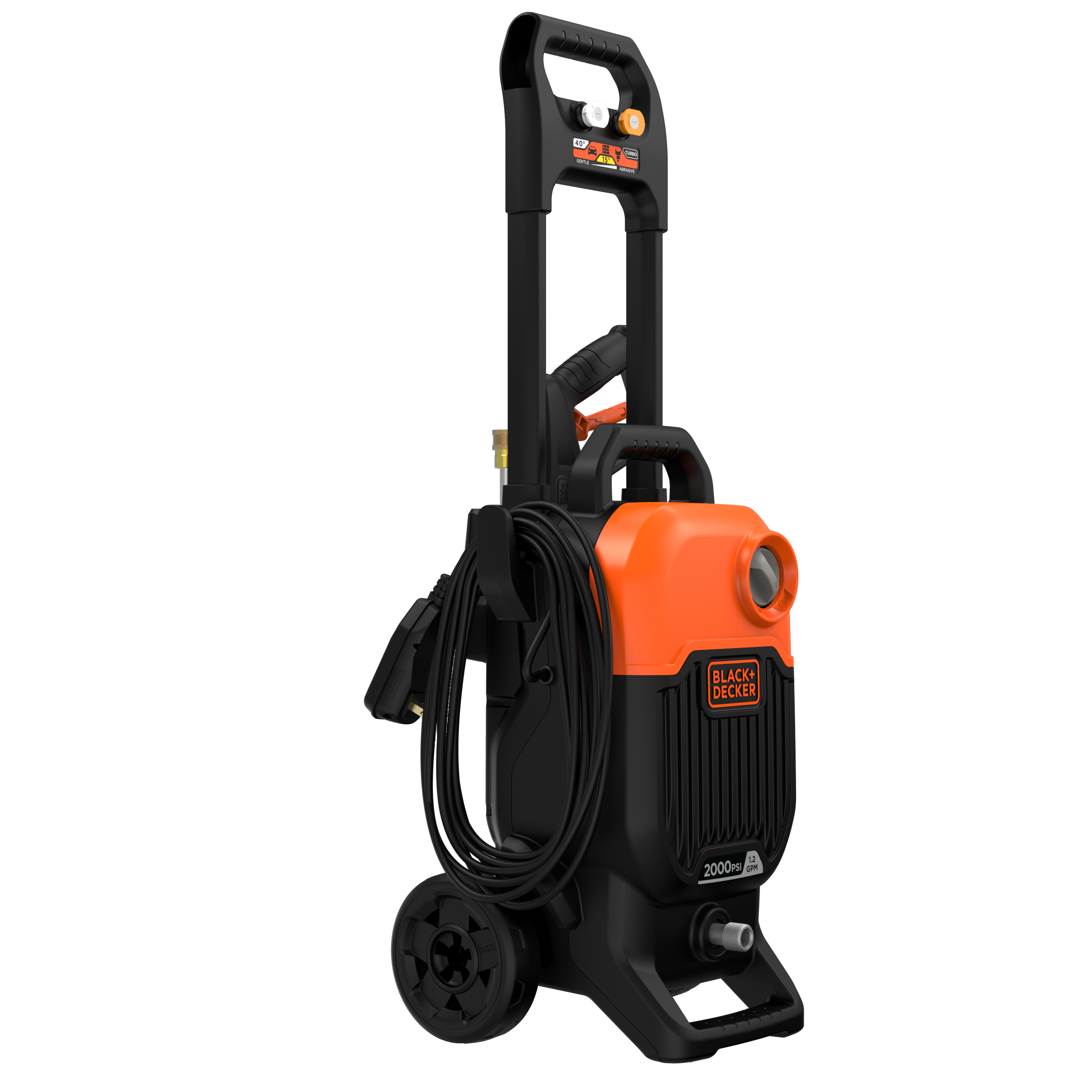 2,000 MAX psi* 1.2 gpm* Electric Cold Water Pressure Washer