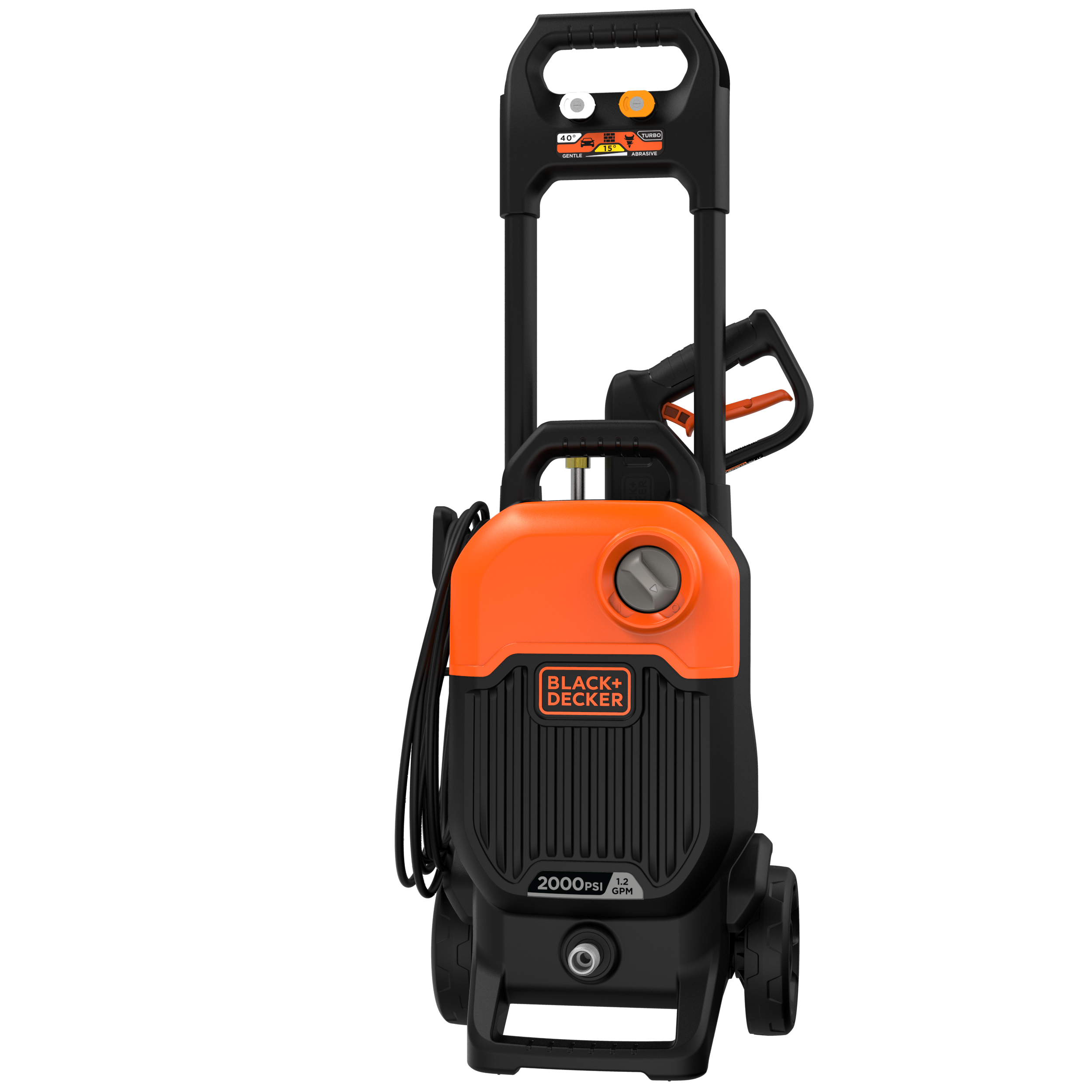 2,000 MAX psi* 1.2 gpm* Electric Cold Water Pressure Washer