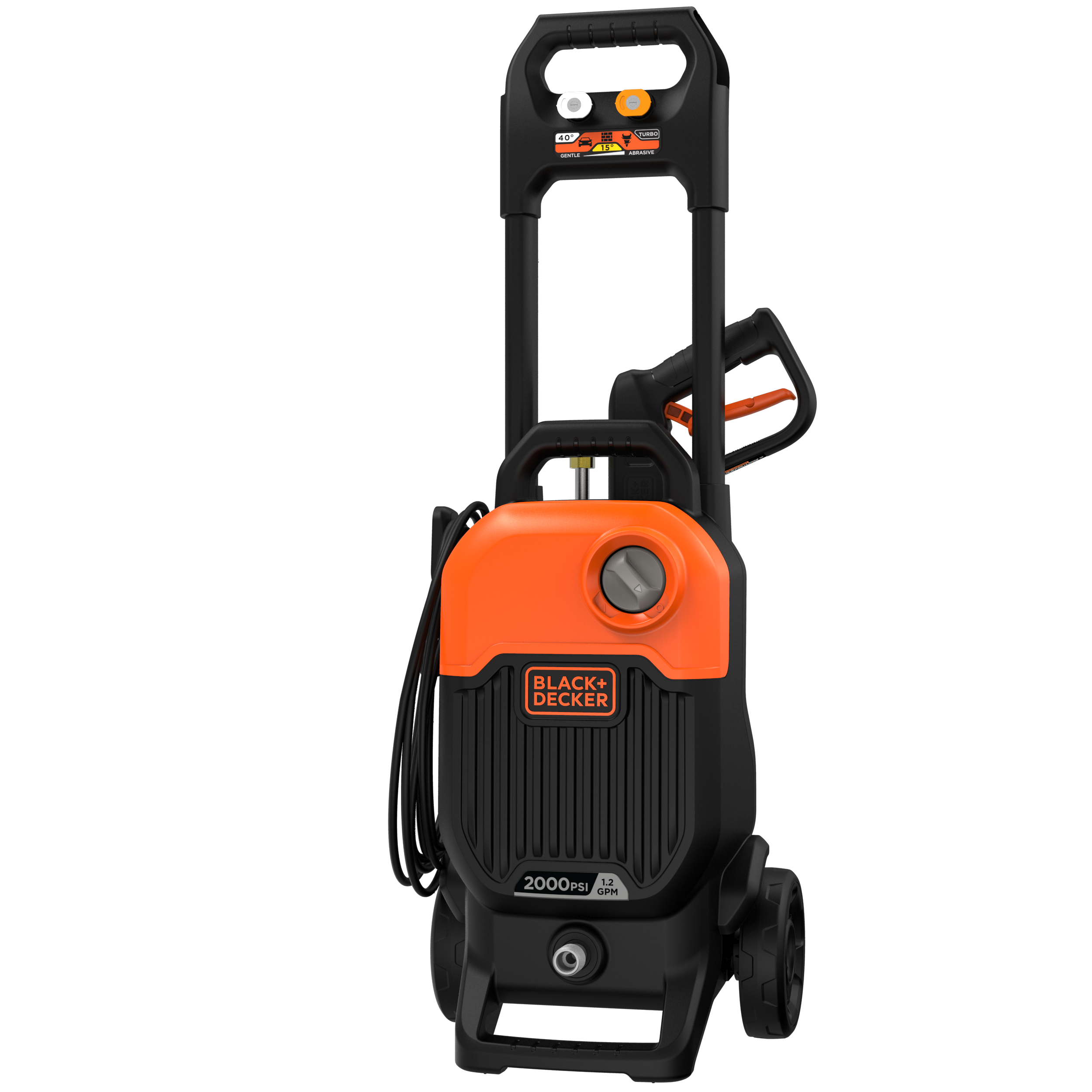 2,000 MAX psi* 1.2 gpm* Electric Cold Water Pressure Washer