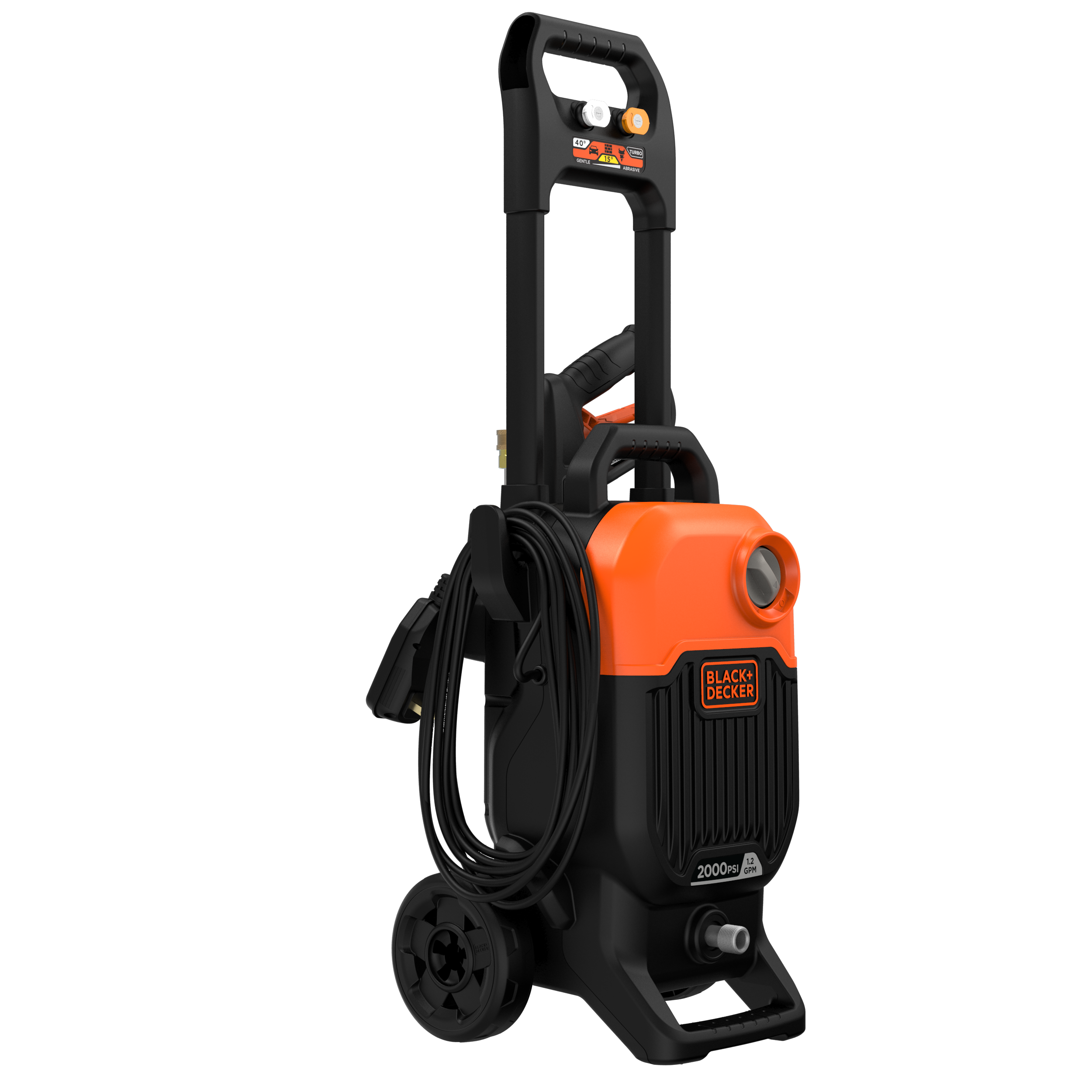 2,000 MAX psi* 1.2 gpm* Electric Cold Water Pressure Washer