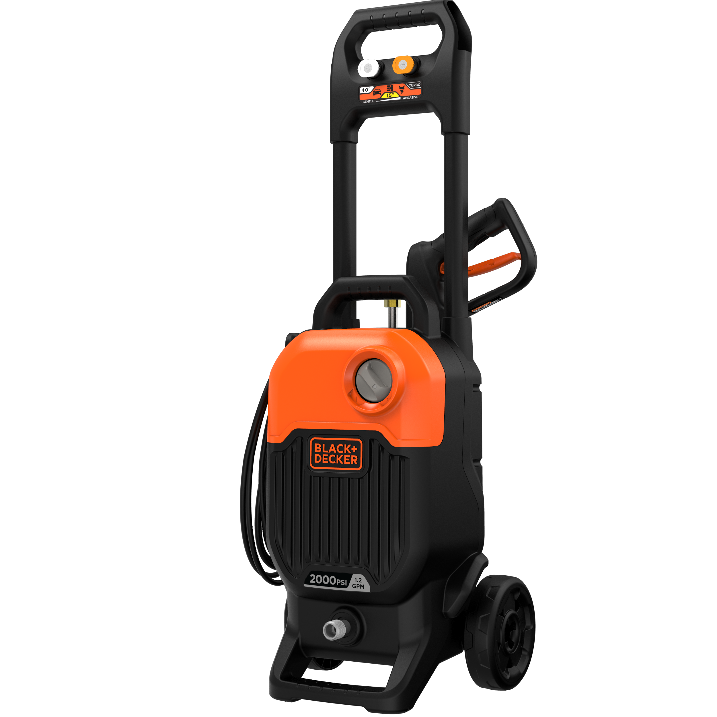 2,000 MAX psi* 1.2 gpm* Electric Cold Water Pressure Washer