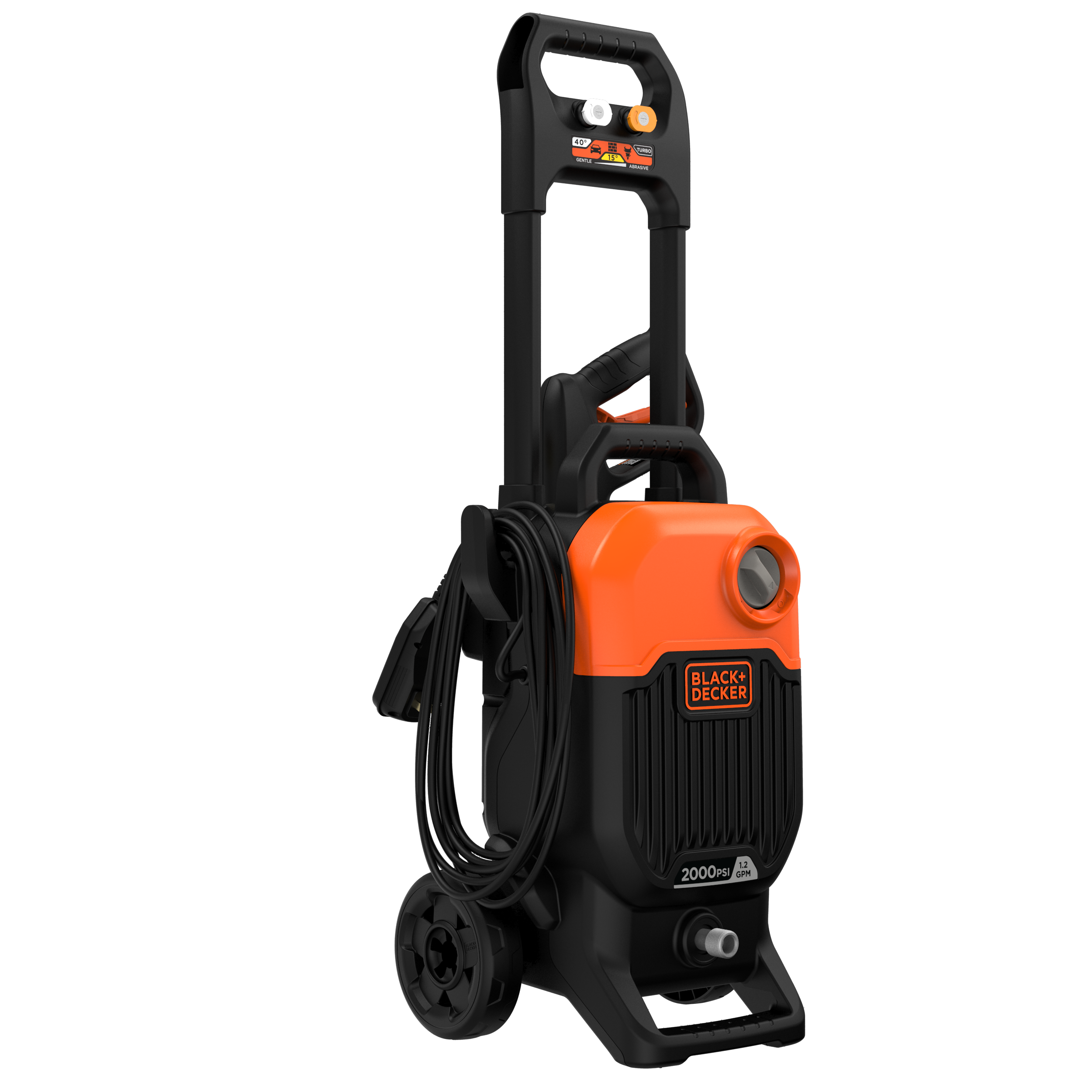 2,000 MAX psi* 1.2 gpm* Electric Cold Water Pressure Washer