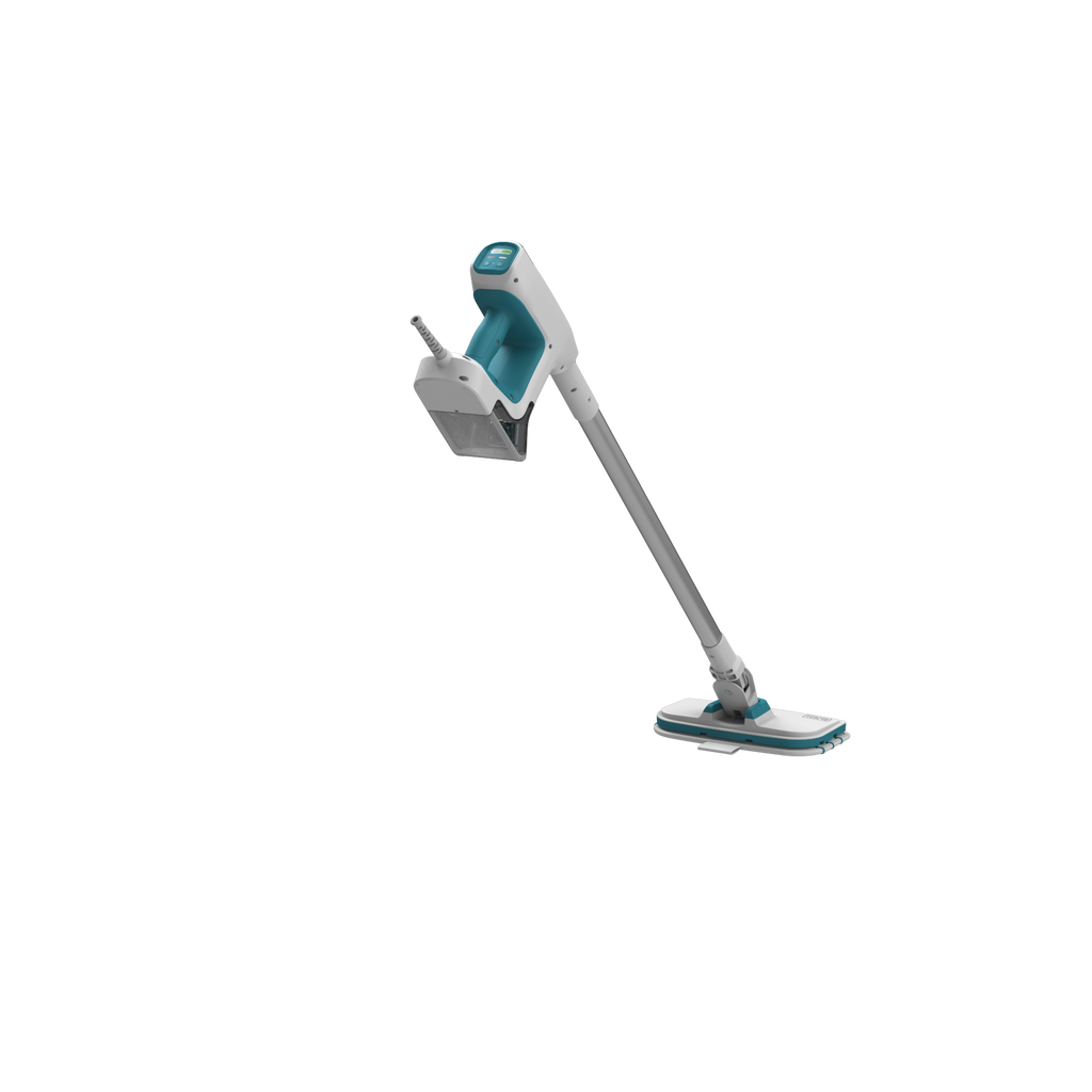 SteamMop™ Multipurpose Steam Cleaning System with 7 Attachments + Storage Wall Mount