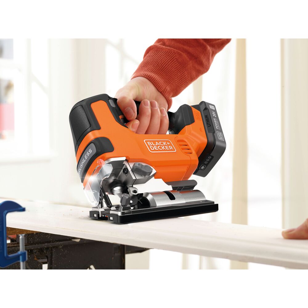 20V MAX* POWERCONNECT™ Cordless Brushless Jig Saw Kit (Battery & Charger Included)