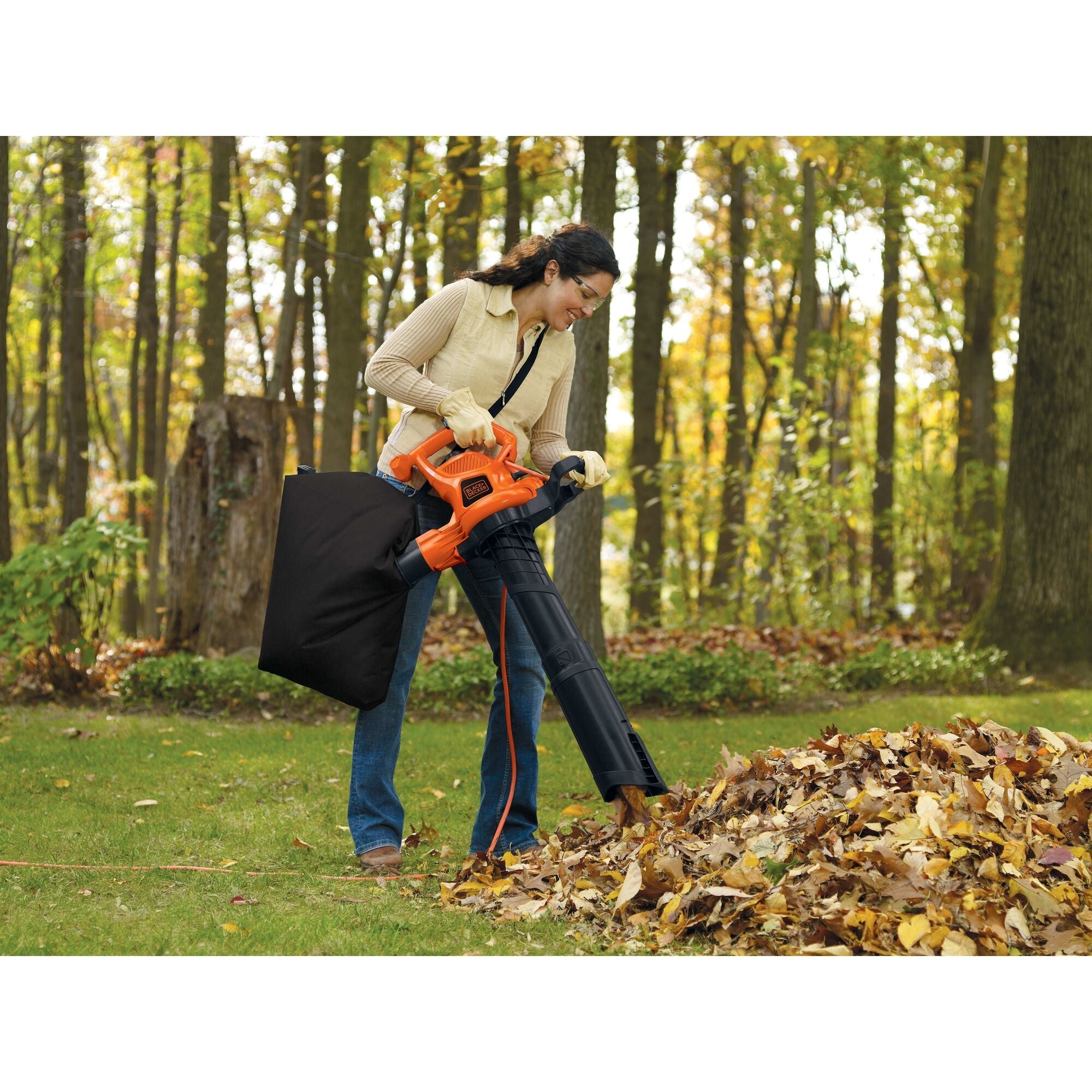 12 Amp 3 in 1 Electric Blower + Vacuum + Mulcher