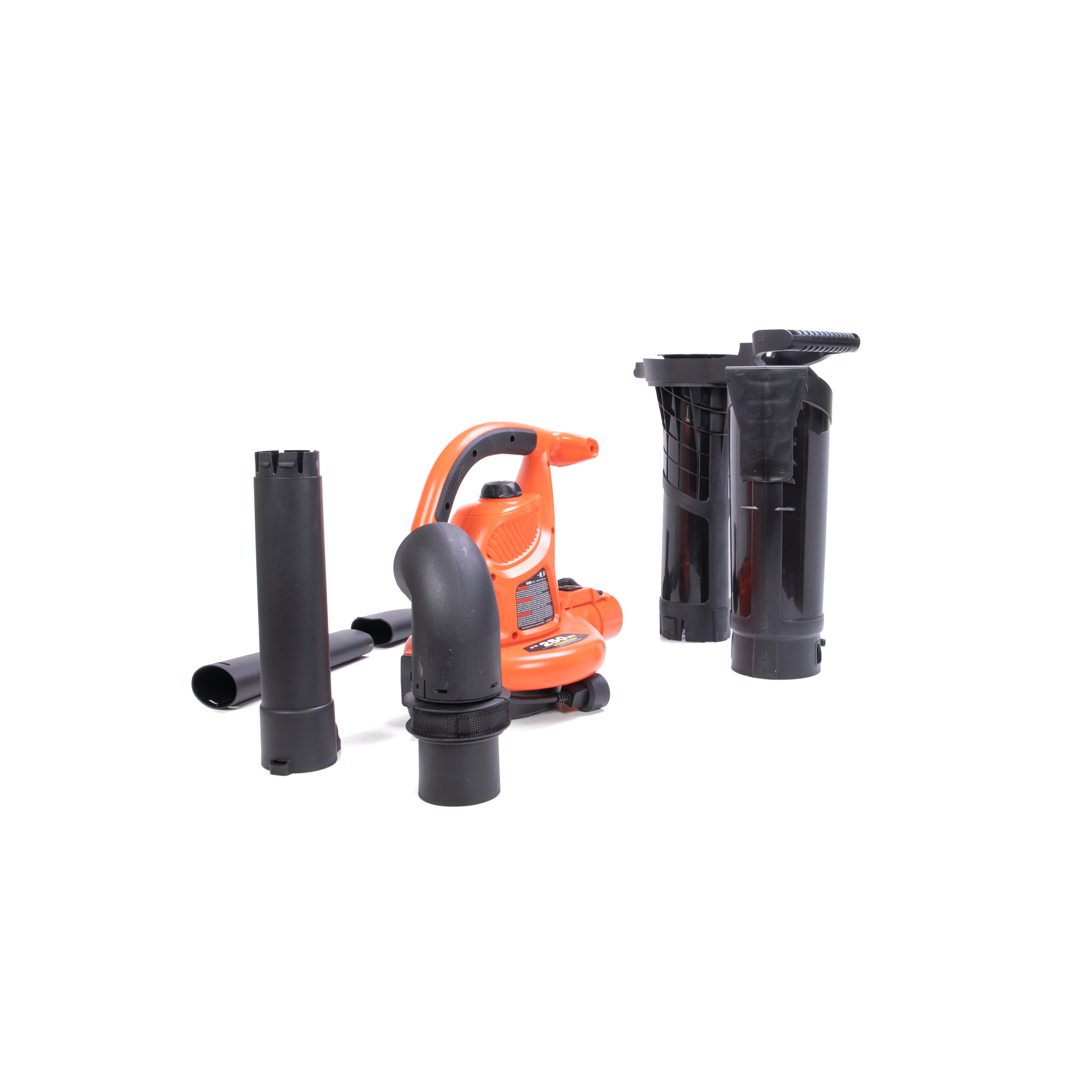 3-in-1 Electric Leaf Blower | Leaf Vacuum, 12-Amp, 250-mph, 400-cfm