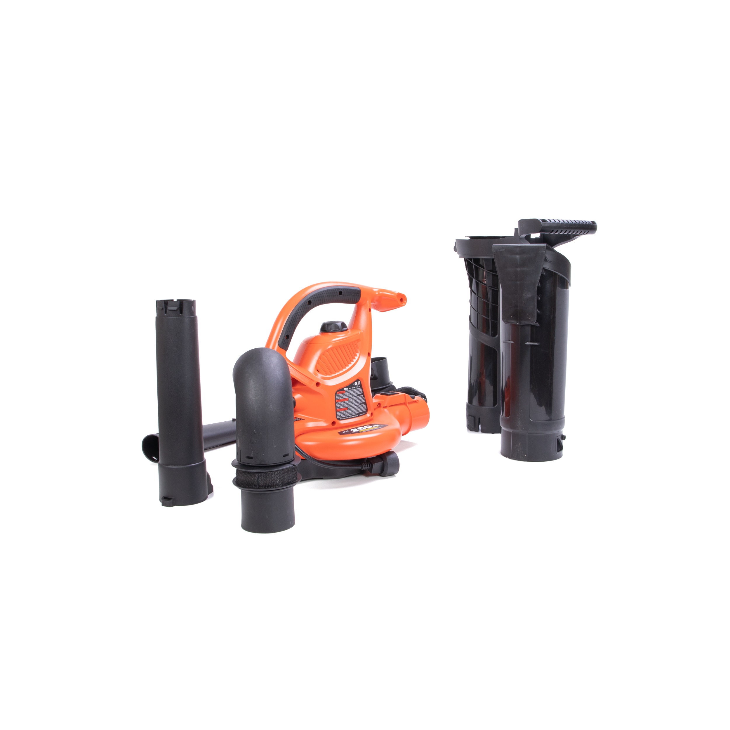 3-in-1 Electric Leaf Blower | Leaf Vacuum, 12-Amp, 250-mph, 400-cfm