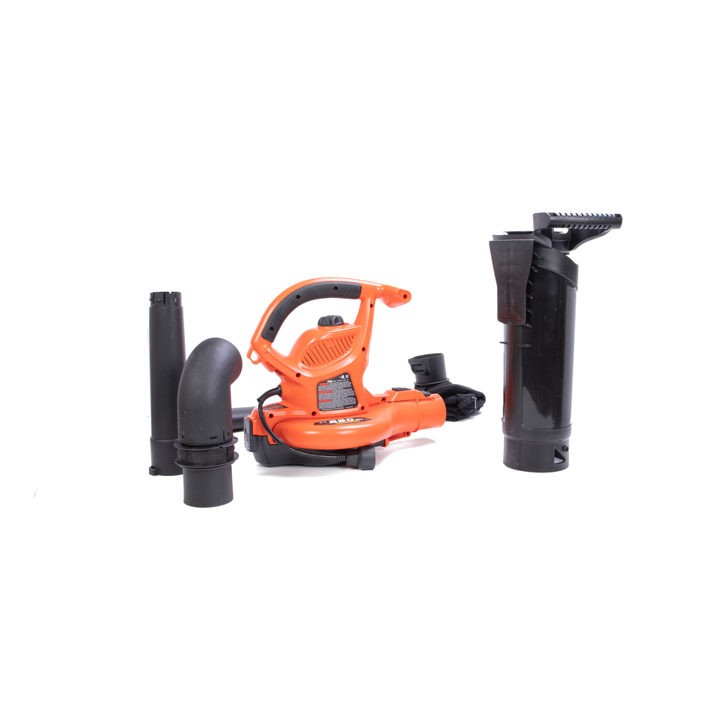3-in-1 Electric Leaf Blower | Leaf Vacuum, 12-Amp, 250-mph, 400-cfm