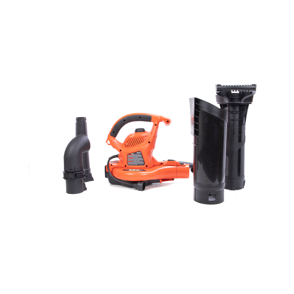 3-in-1 Electric Leaf Blower | Leaf Vacuum, 12-Amp, 250-mph, 400-cfm