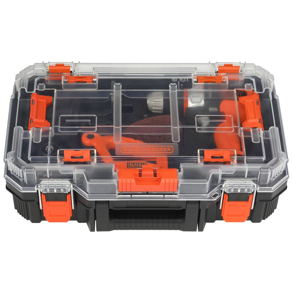 20V MAX *POWERCONNECT™ MATRIX™ Cordless Drill with 4-Piece Power Tool Combo Kit and Storage Case, Battery and Charger Included