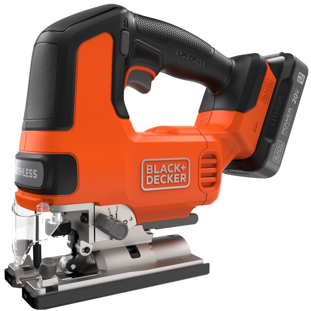 20V MAX* POWERCONNECT™ Cordless Brushless Jig Saw Kit (Battery & Charger Included)