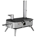 vera™ Pizza Oven, Outdoor, Wood - Charcoal - Pellet Fired Pizza Oven, Rotating Handle and Temperature Gauge, Portable with Folding Legs for Easy Storage