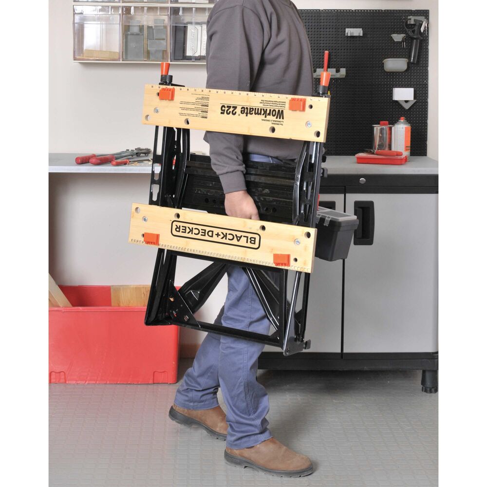 Portable Work Bench And Vise