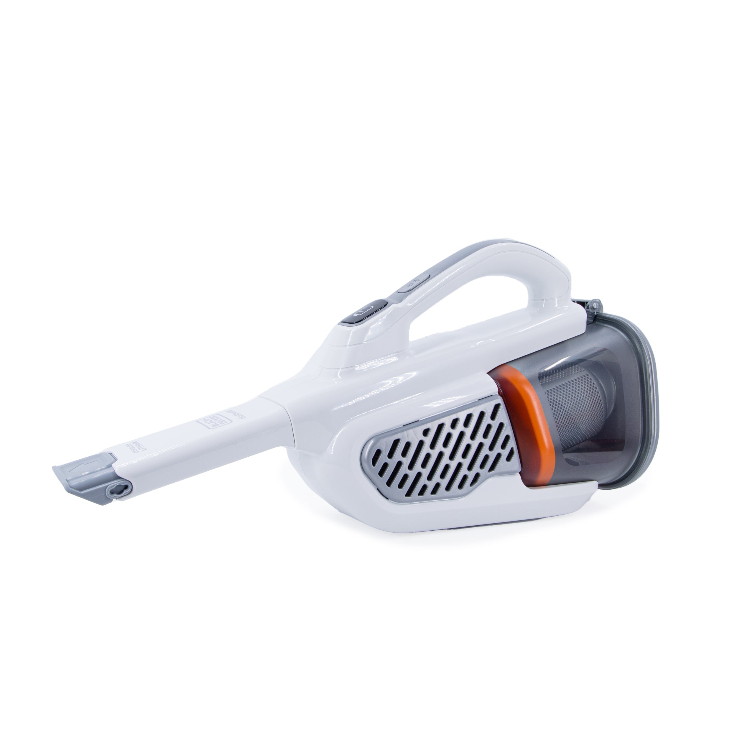dustbuster® Handheld Vacuum, Cordless, AdvancedClean+™, White, Extra Long Crevice Tool