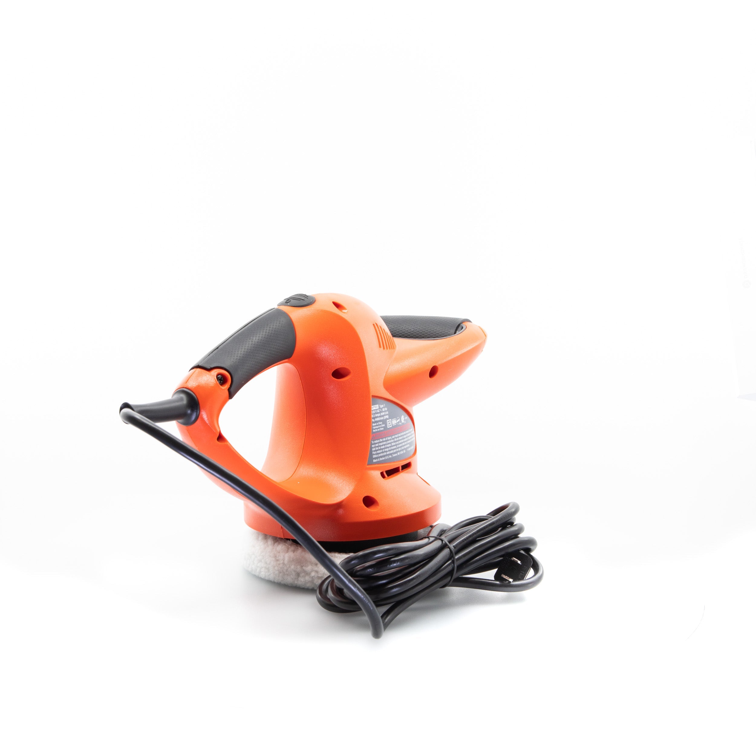 Orbital Car Buffer Polisher | Waxer, 6-Inch & 2 Bonnets
