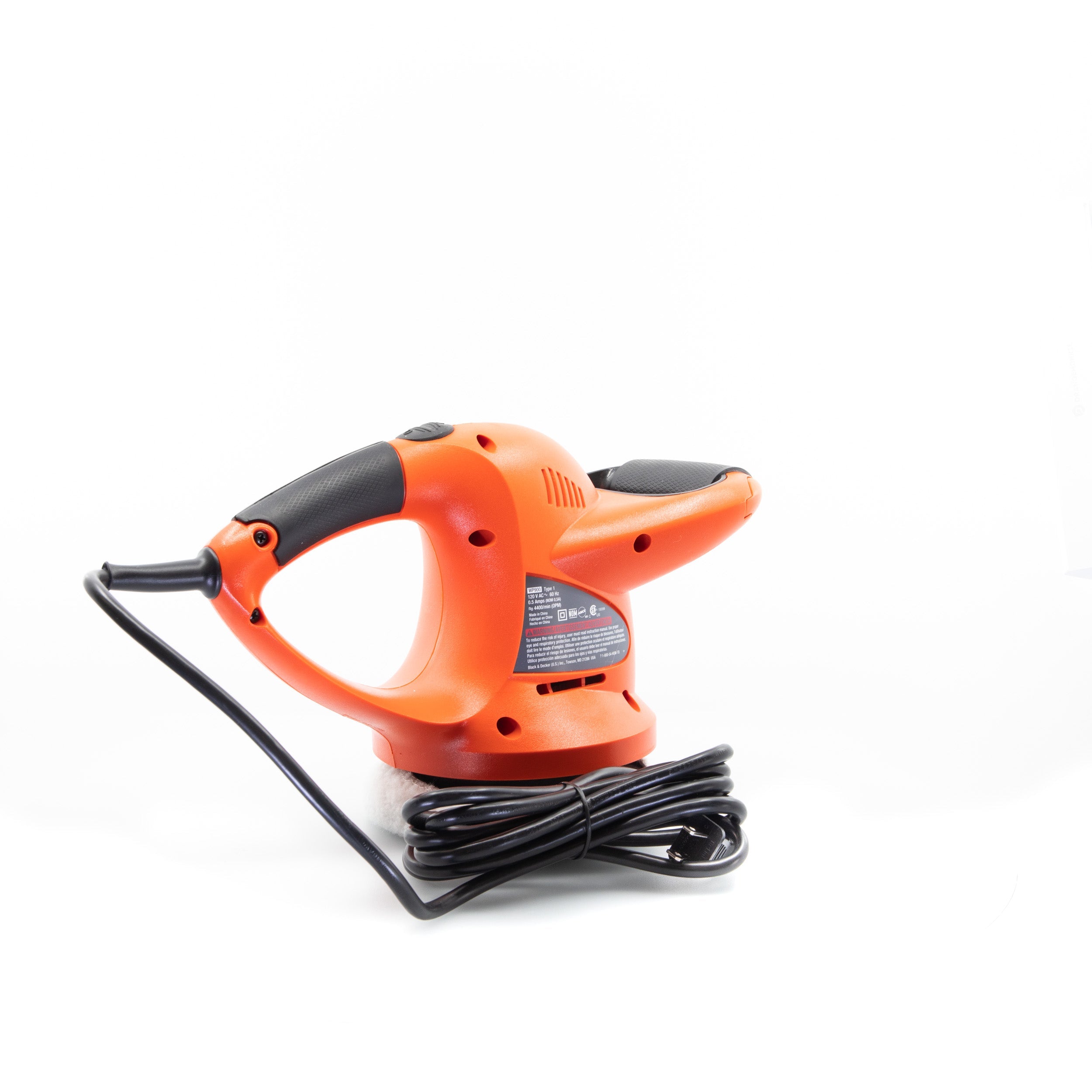 Orbital Car Buffer Polisher | Waxer, 6-Inch & 2 Bonnets
