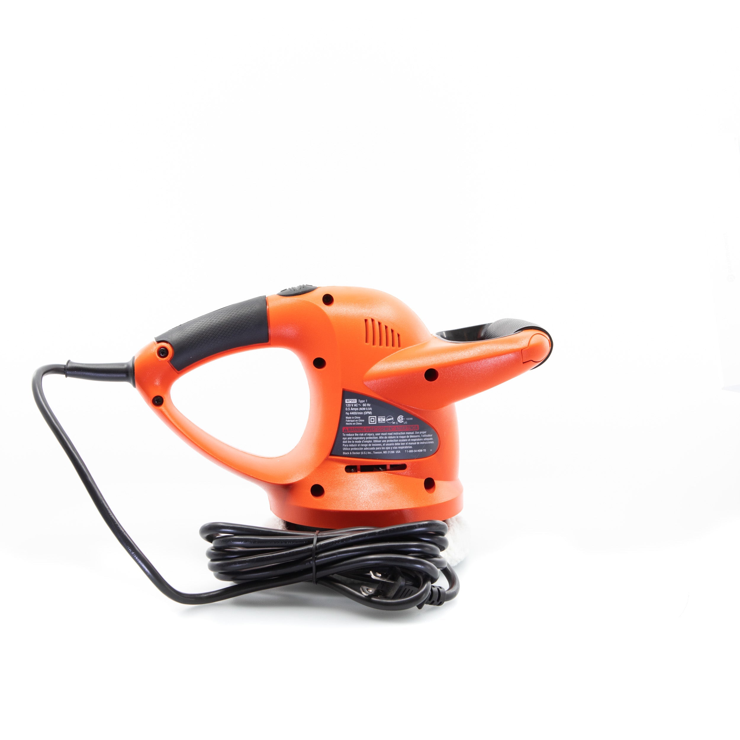 Orbital Car Buffer Polisher | Waxer, 6-Inch & 2 Bonnets