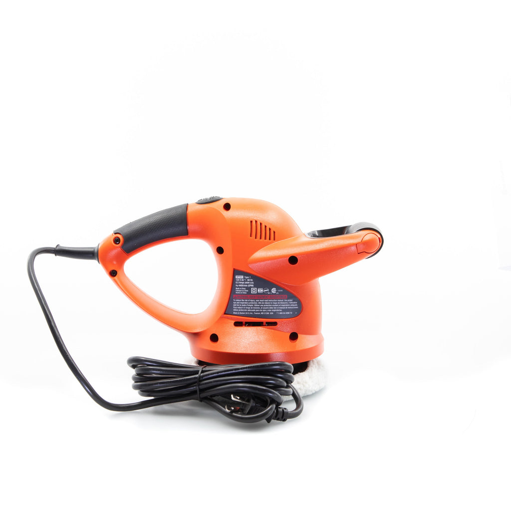 Orbital Car Buffer Polisher | Waxer, 6-Inch & 2 Bonnets