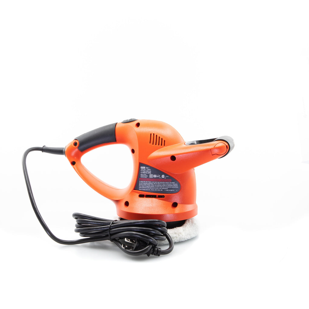 Orbital Car Buffer Polisher | Waxer, 6-Inch & 2 Bonnets