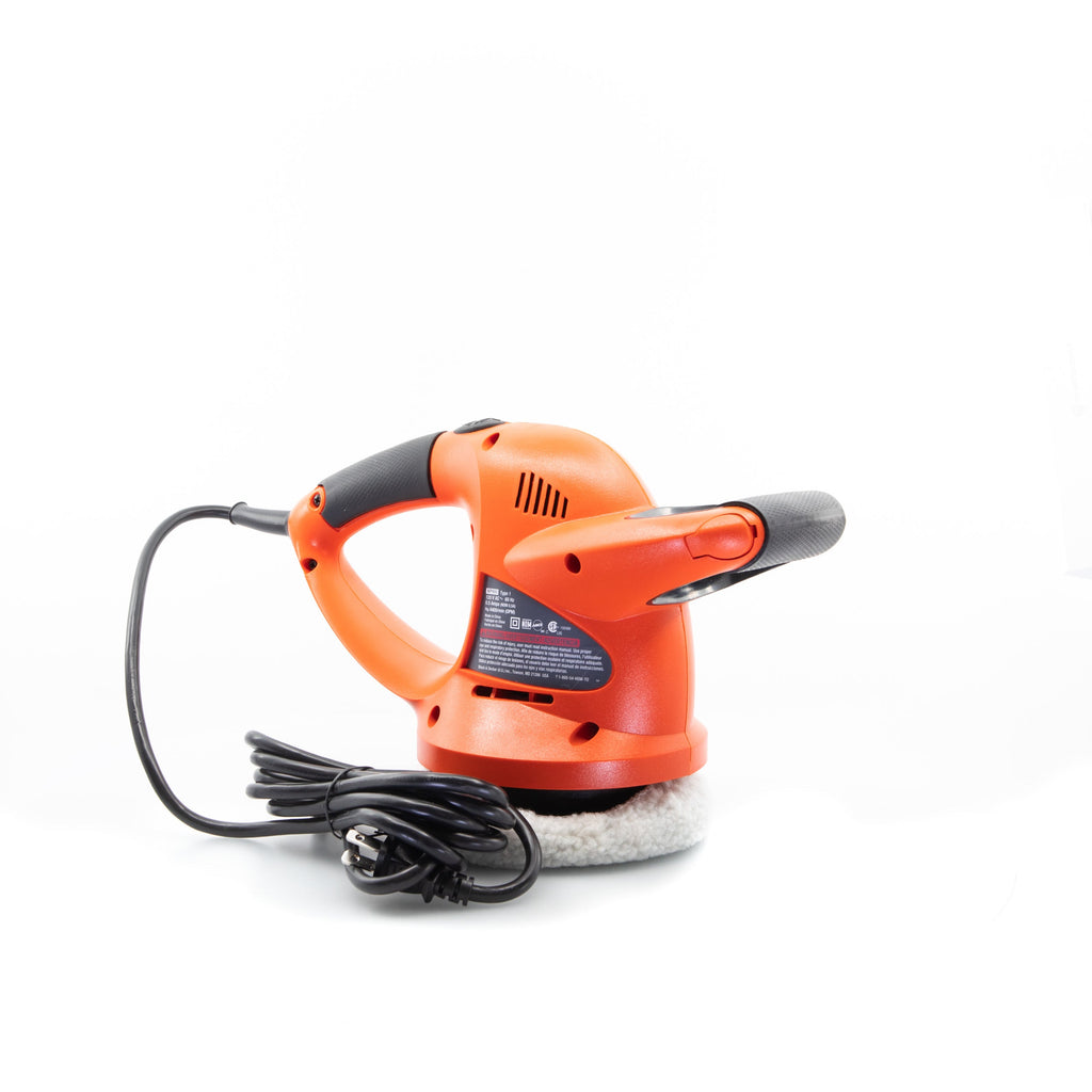 Orbital Car Buffer Polisher | Waxer, 6-Inch & 2 Bonnets
