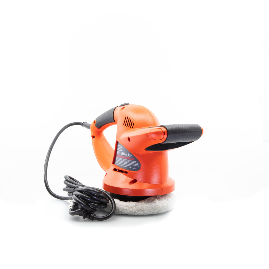 Orbital Car Buffer Polisher | Waxer, 6-Inch & 2 Bonnets