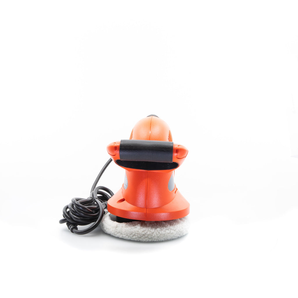 Orbital Car Buffer Polisher | Waxer, 6-Inch & 2 Bonnets