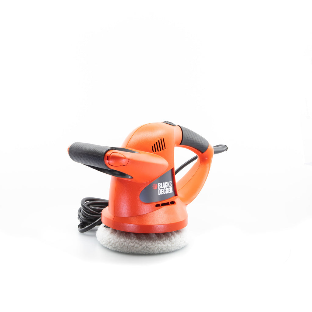 Orbital Car Buffer Polisher | Waxer, 6-Inch & 2 Bonnets