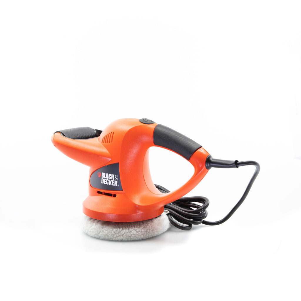 Orbital Car Buffer Polisher | Waxer, 6-Inch & 2 Bonnets