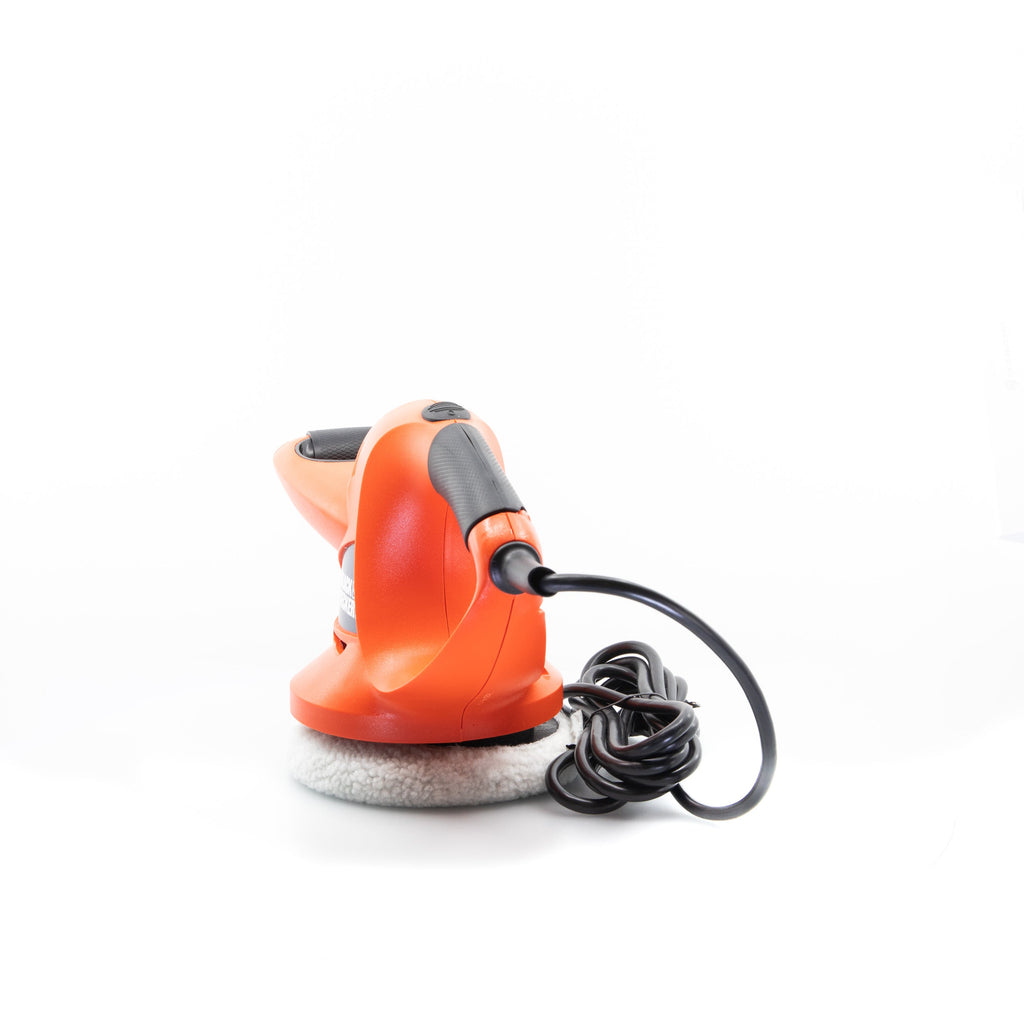 Orbital Car Buffer Polisher | Waxer, 6-Inch & 2 Bonnets