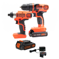 Drill, Impact Driver + Extra Battery and Charger